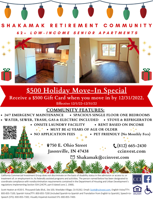 Shakamak Retirement Community Apartments