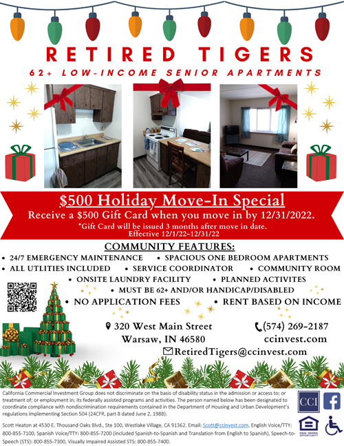 Retired Tigers Senior Apartments