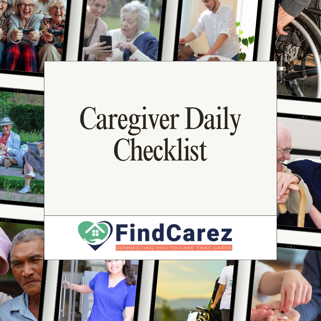 Caregiver Daily Checklist