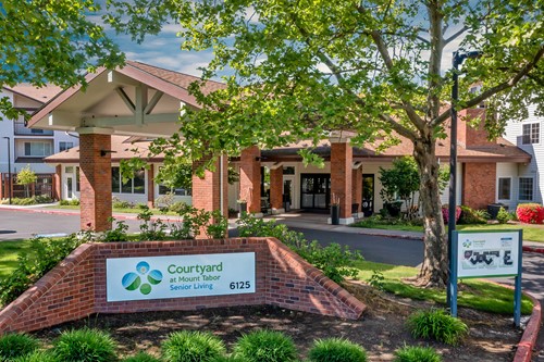 Courtyard at Mt. Tabor